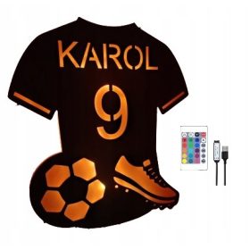  Lampă de noapte multicoloră LUXBUD New Design