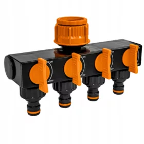    Distribuitor cu 4 căi Bradas ECO-PWB3033 BLACK LINE cu supape
