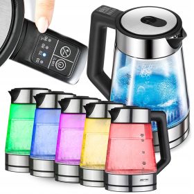    Fierbător electric, control wireless al temperaturii, sticlă MPM MCZ-116