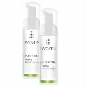   Piankă de Curățare Facială Iwostin Purritin pentru Piele Grasă și Acneică - 165 ml