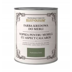    Vopsea creta pentru mobila Rust-Oleum, 750 ml, verde mat murdar