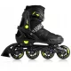  Patine cu rotile reglabile Blackwheels Sonic negru si verde, marimi 33-36
