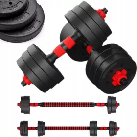  InPower gantere bituminoase reglabile 2x 20 kg