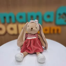    Iepure de pluș Bunny Sisters în fustă roșie, 30 cm (Bukowski)