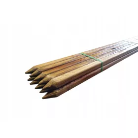    Ţăruş de roşii, stâlp, suport 180 cm, lemn impregnat, 10 buc.