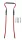  GHID CULOS ADBOR PICCOLINO PUSHER, ROSU