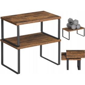  SONGMICS KCS020X01 rafturi pentru condimente maro 2 buc.