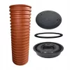 Arborele de inspecție Instalplast 315 mm, țeavă 100 cm, capac, fund și etanșare
