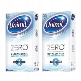  Prezervative latex Unimil Zero 10 buc.