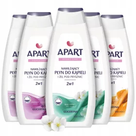    Aparte gel de dus hidratant si lichid de baie 2in1 MIX Set 5x900ml