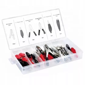  CLIPE ELECTRICE CROCODIL SET 24 ELEMENTE