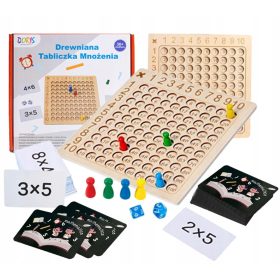  TABEL DE MULTIPLICARE Puzzle Montessori ABACAD