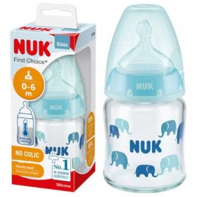 NUK 747114 biberon 120 ml cu tetina din silicon