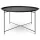  Masuta de cafea rotunda H&S Decoration 75 x 75 x 42cm neagra