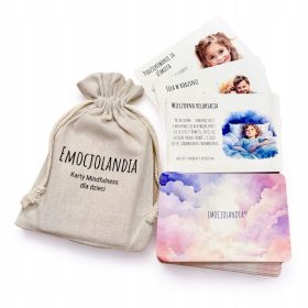    Carduri de mindfulness, exerciții de mindfulness pentru copii - 54 de carduri cu ilustrații