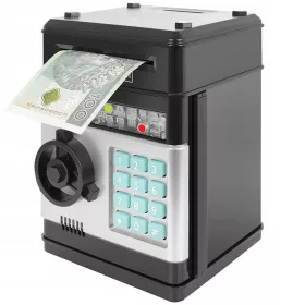  SIGUR PUGY BANK ATM PENTRU MONEDE BANCONOTE + PIN