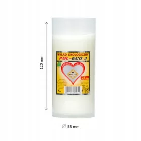  Inserție de parafină pentru lumânări Max-Pol 12 cm