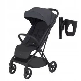    Cărucior ESPIRO JUST 2024 culoare 117 grafit berry + MEGA ACCESORII