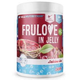    ALLNUTRITION FRULOVE CIRESE ÎN JELEE 1KG DULCE FĂRĂ ZAHĂR CIRESE FRUZELICE