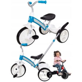    FIRST BIKE ELITE+ BLUE bicicletă cu trei roți pentru copii 2, 3, 4 ani