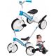  FIRST BIKE ELITE+ BLUE bicicletă cu trei roți pentru copii 2, 3, 4 ani