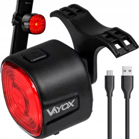    Iluminat pentru biciclete Vayox LAMPĂ SPATE BICICLETA SMART VA0157 baterie 100 lm