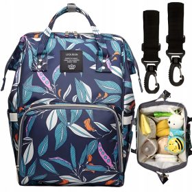    ORGANIZATOR LEQUEEN RUCSAC PENTRU CARUCIOLU PENTRU MAMA, TATA FOARTE 3in1