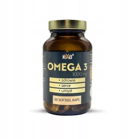   KWB Omega 3 - Capsule gelatinoase pentru susținerea sănătății cardiovasculare și reducerea colesterolului