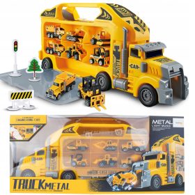  CAMION, VALIZE, MAȘINI DE CONSTRUCȚIE, 6 buc