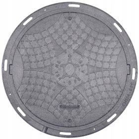  Trapa de fosa septica Babylonplast rotunda 75 cm x 60 cm