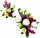 Set 2 în 1 pentru Mormânt: Aranjament Floral și Buchet în Vază - Modelul 07ST