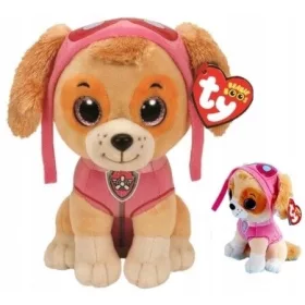  Mascota Beanie Babies TY41210 Paw Patrol Skye
