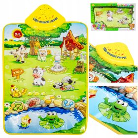   Covoraș muzical educațional pentru copii Muzică amuzantă de fermă Sunete de animale