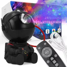    PROIECTOR STEA ASTRONAUT LAMPĂ DE NOAPTE PENTRU COPII XTECH BLACK