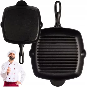  Tigaia traditionala Zilner GRILL PAN 27 cm, fonta