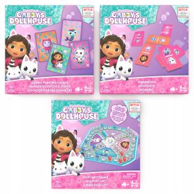    Domino Cat Gabi's House Puzzle pentru copii intr-o cutie 28 de elemente