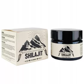   Pastă Shilajit Purificată din Munții Altai cu Linguriță Inclusă - 50 grame