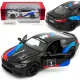  MAȘIN METAL BMW M8 CONCURS LIVERY MAȘIN METAL MODEL 1 38 + CUTINA MAȘINĂ MODEL KINSMART
