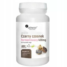   Supliment Aliness cu Usturoi Negru Fermentat 400 mg - 100 Capsule