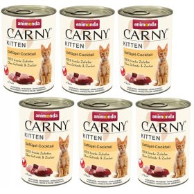  Animonda Carny Kitten MIX de arome SET 400g x10
