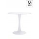  Masa rotunda Modesto Tulip 90 x 90 x 72cm alb