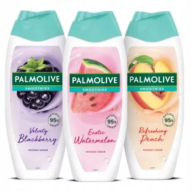    Palmolive Smoothies Velvet mure cu lapte hidratant, gel de duș cremos 500 ml