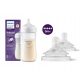  Biberon AVENT Natural Response SCY906/01 330 ml + tetine din silicon Philips Avent Natural SCY965/02 2 buc.