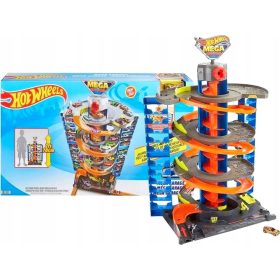  ȘENA MAȘINĂ CURBAȚĂ HOT WHEELS MEGAGARAJ