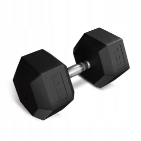  Trex Sport 1x 12,5 kg gantere fixe acoperite/cauciucate