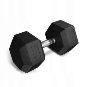  Trex Sport gantere fixe acoperite/cauciucate 1x 10 kg