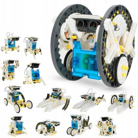  KIT DE CONSTRUCȚIE EDUCAȚIONAL ROBOT SOLAR 14in1