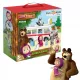  Masha and the Bear Blocks Ambulance Ambulance Jucărie pentru copii, un cadou de succes