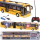  Autobuz școlar orășenesc articulat RC cu telecomandă jucărie mașină galbenă