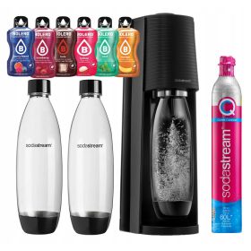    SIFON carbonatator SODASTREAM TERRA PENTRU APĂ CARBONATĂ butelii + baller